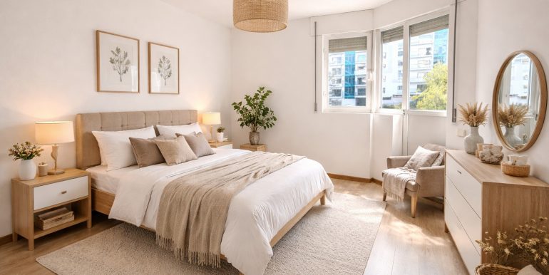 Dormitorio matrimonio IA